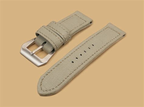 panerai green canvas strap